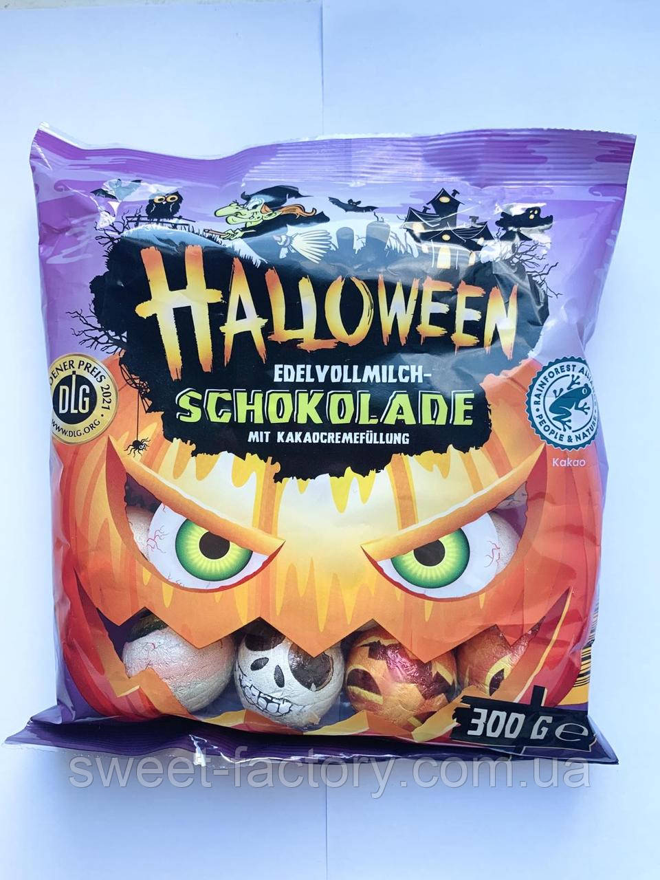 Halloween Milk Chocolate Balls Chocolate Cream 300 g