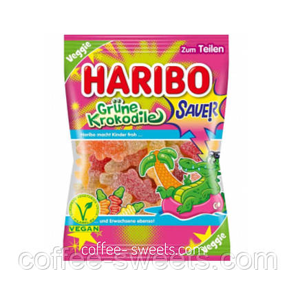 Желейні цукерки HARIBO 175 г Grune Krokodile, фото 2