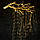 Гірлянда Пучок — роса "Кінський хвіст" теплий білий, 10 ліній по 2,4 м LED240, фото 2