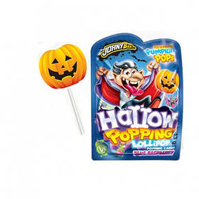 Halloween Popping Candy Lollipop Blue Raspberry 13 g