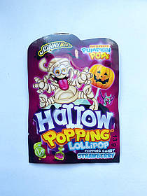 Halloween Popping Candy Lollipop Strawberry 13 g