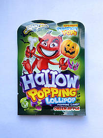 Halloween Popping Candy Lollipop Green Apple 13 g