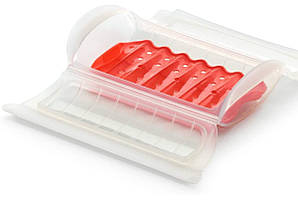 Конверт силіконовий для запікання з піддоном на 4 порції, Lekue, білий