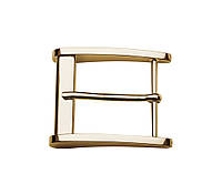 Пряжка для обтяжки 40 мм світле золото