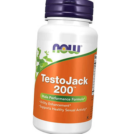 Бустер тестостерону NOW Testo Jack 200 60 капс Тестоджек, фото 2