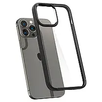 Чохол Spigen для iPhone 13 Pro Max - Hybrid Ultra, Matte Black, фото 4