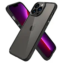 Чохол Spigen для iPhone 13 Pro Max - Hybrid Ultra, Matte Black, фото 3