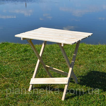 Складаний дерев'яний стіл, фото 2