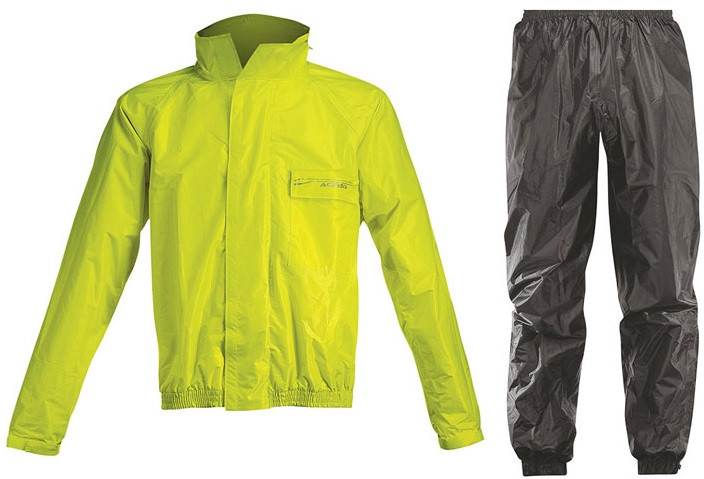 Дощовий комплект Acerbis Logo чорний/жовтий, M