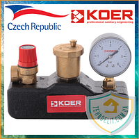 Група безпеки котла і системи опалення (в термоізоляційному кожусі) KOER KR.105PT (KR2753)