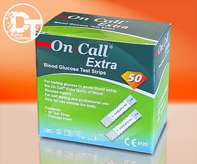 Тест-смужки On Call Extra — 50 шт.