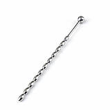 Сталевий уретральний катетер - Сріблястий - 15*0,6 см, фото 2