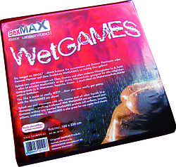 Простирадло - SexMAX WetGAMES Sex-Laken, 180 x 220 см, червоний