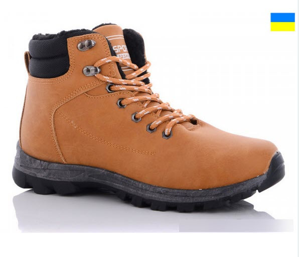 Стильні зимові чоловічі черевики, Україна, 41 - 45
