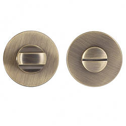 Дверна накладка під WC Comit матова антична латунь