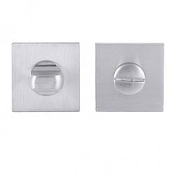 Дверна накладка під WC Comit матовий хром