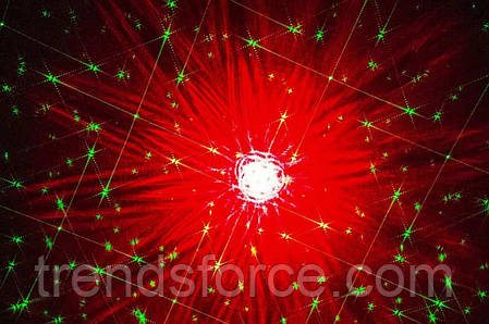 Новорічний вуличний лазерний проєктор 2 кольори X — Laser XX — Ls — 807 Rgb з дистанційним керуванням 196701, фото 3