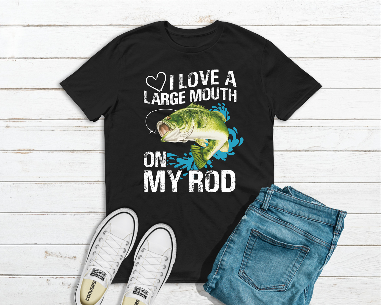 Футболка YOUstyle Fishing 0791 XXXL Black