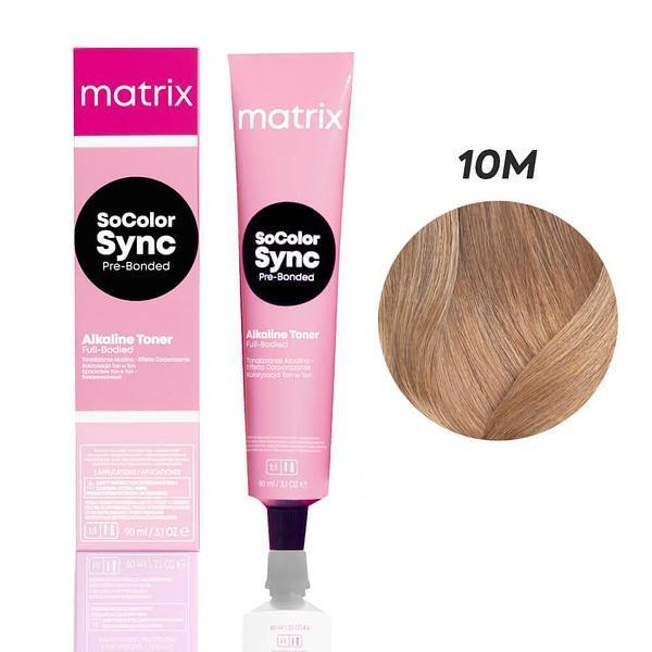Крем-краска для Волос Без Аммиака Matrix SoColor Sync 10М Очень Светлый ...