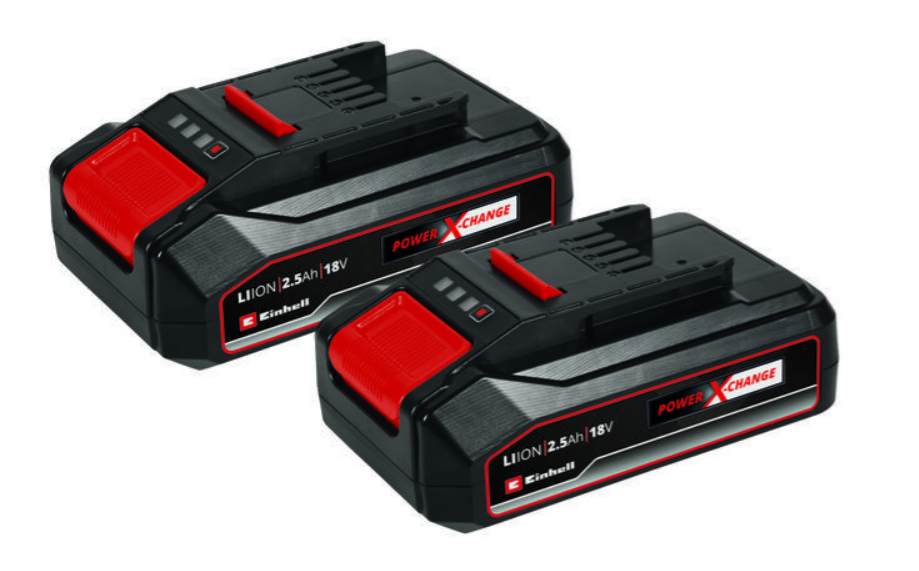 Акумулятор Einhell PXC-Twinpack CB 2x 18V 2,5 Ah, фото 1