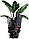 Грут Groot горщики для квітів і канцелярії чорний череп G10, фото 3