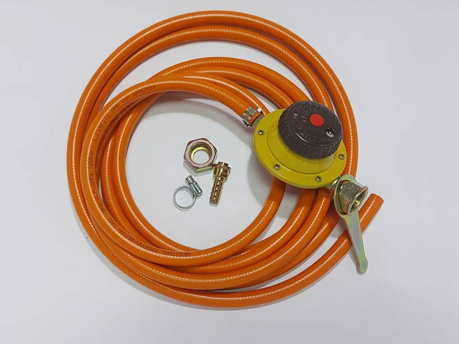 Шланг с редуктором ZAY-C для газовых баллонов длина 5 м GR2, цена 459 ...