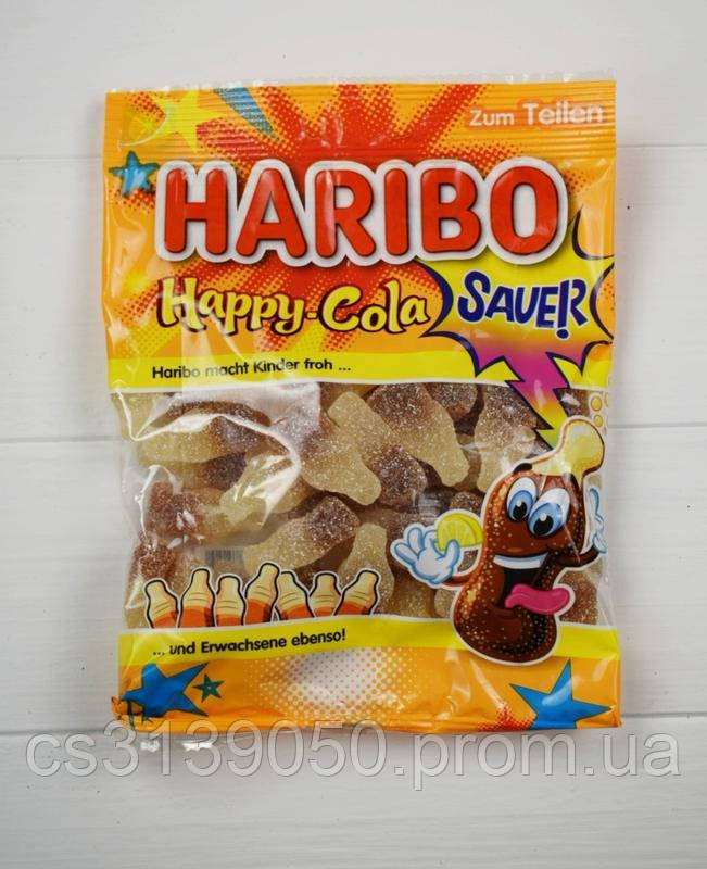Желейные конфеты Haribo Happy-Cola Sauer 200г - фото 1 - id-p1498162303