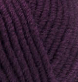 Нитки пряжа для вязания полушерсть SUPERLANA MAXI Суперлана Макси от ALIZE Ализее № 111 - фіолет