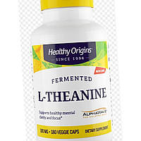 Л-теанін Healthy Origins L-Theanine 100 мг 180 капсул вег