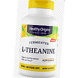 Л-теанін Healthy Origins L-Theanine 100 мг 180 капсул вег, фото 3