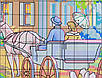 Набір для вишивання за нанесеною на канву схемою South estate". AIDA 14CT printed 61*48 см, фото 6