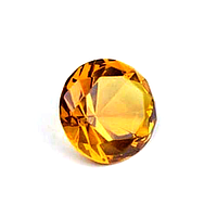 Діамант кришталевий 3 см. медового кольору