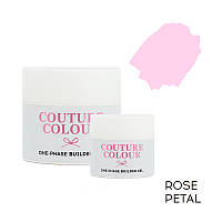 Гель однофазный Couture Colour 1-phase Builder Gel Rose petal, нежный розовый, 15 мл