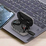 Бездротові Bluetooth-навушники Earbuds T8 (Сріблястий), фото 6