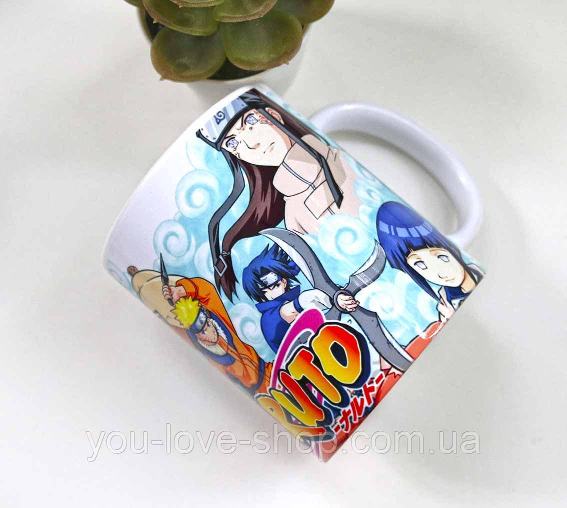 Чашка 330мол Наруто "Wrestling Team" / Чашка 330мол Naruto, фото 1