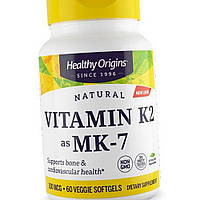 Вітамін К2 Healthy Origins Vitamin K2 as MK-7 60 капс
