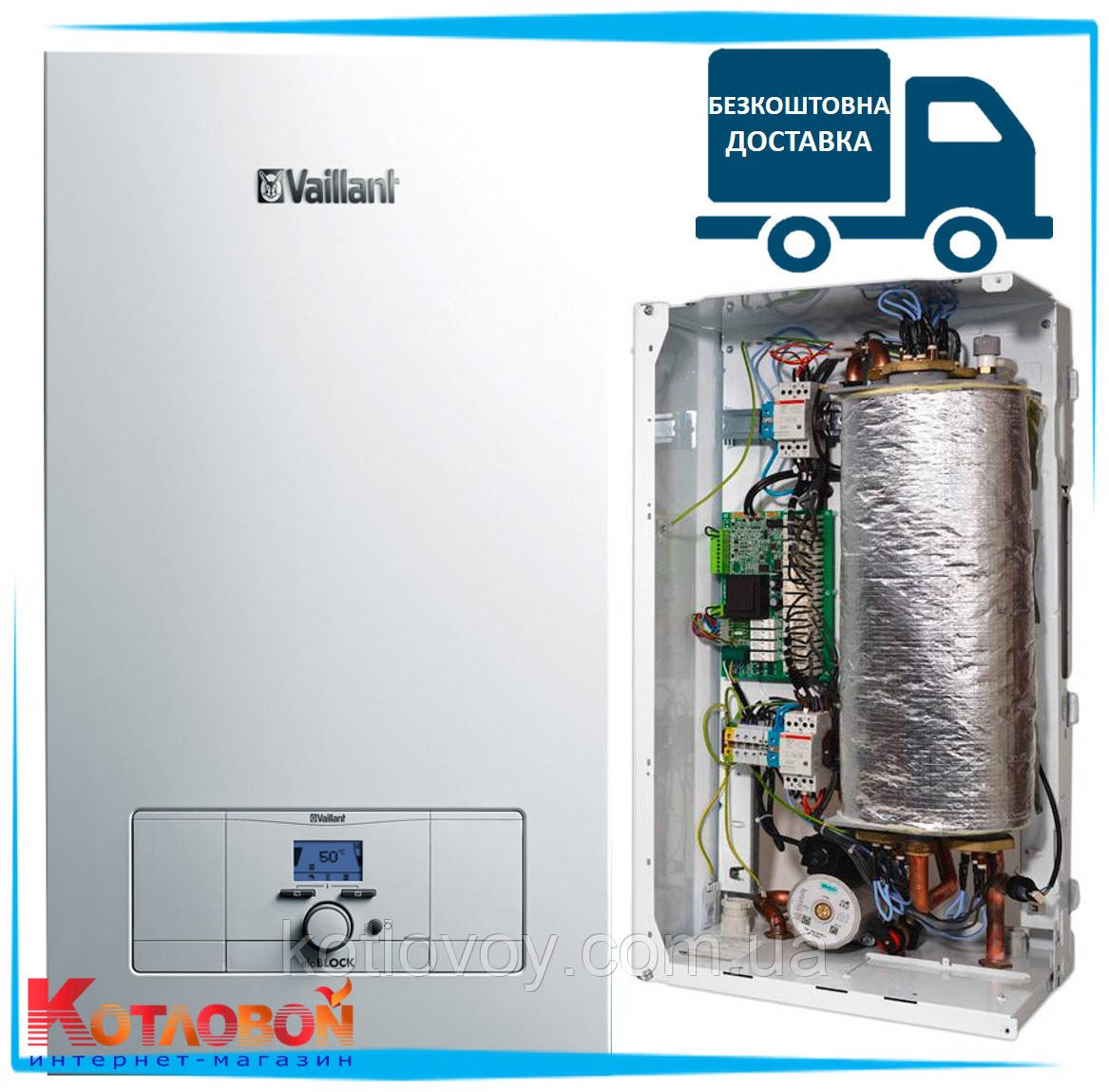 Електричний котел Vaillant eloBLOCK VE