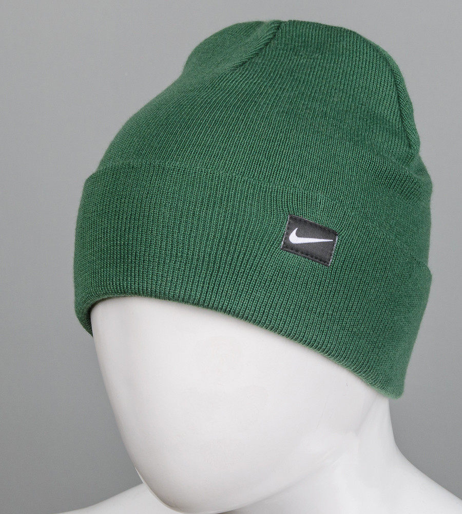 Шапка молодіжна "Ріжки" Nike (m20m), Зелений