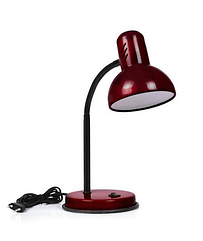 Світильник настільний Desk lamp DSL-042 E27 бордовий