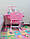 Парта трансформер и стульчик Evo-kids Evo-17, 70см (с лампой и подставкой), 4 цвета, фото 10