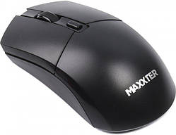 Миша комп'ютерна бездротова Maxxter Mr-403 Black