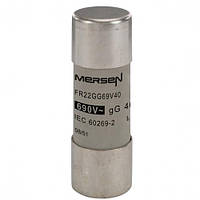 Предохранитель MERSEN / FERRAZ SHAWMUT 22x58 690V 40A GG, FR22GG69V40