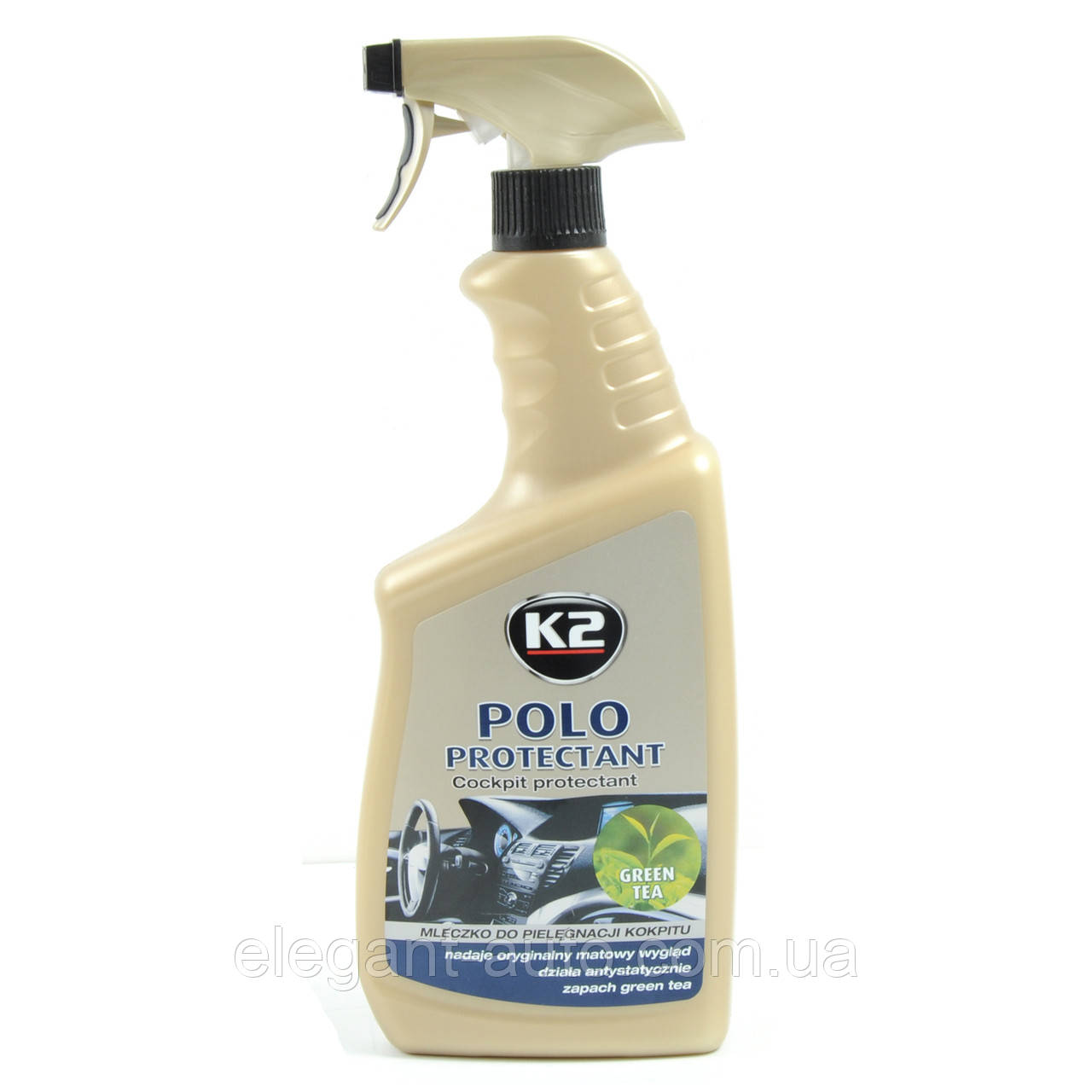 Поліроль торпеди молочко тригер 770ml "K2" K417 Polo Green tea
