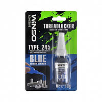 Фіксатор різьбових з'єднань Blue 10ml "Winso" 300 800