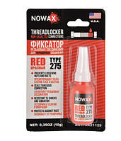 Фіксатор різьбових з'єднань Red 10ml "Nowax" NX21129