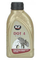 Гальмівна рідина 500ml Dot-4 "K2" T1041 Brake Fluid