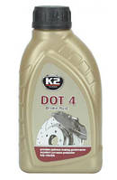 Гальмівна рідина 500ml Dot-4 "K2" T1041 Brake Fluid (12шт/уп)