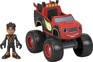 Fisher-Price Nickelodeon Спиш і диво-машинки (Ninja Blaze&AJ) Спішня Ніндзя й Ей-Джей, фото 3