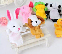 Пальчиковий ляльковий театр Тваринки (10 іграшок), Іграшки на пальчики для малюків