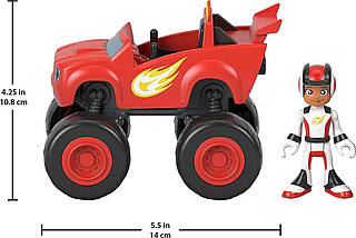 Fisher-Price Nickelodeon Спалах і диво-машинки (Blaze&AJ) Спиш і Ей-Джей, фото 6